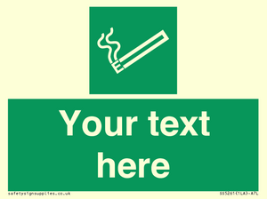 Custom E-Cigarettes/Vaping Permited Sign